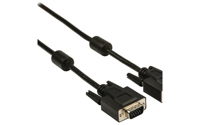 Cable de Extensión VGA Macho - VGA Hembra 10.0 m Negro