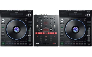 Numark Scratch + 2x Denon DJ LC6000