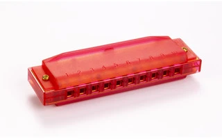 Hohner Translucent Harp Red
