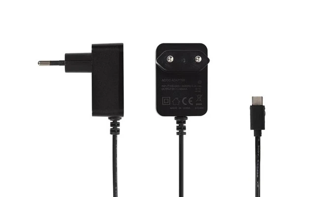 CARGADOR CON CONEXIÓN USB - 5 VDC - 3 A máx. - 15 W máx. - DISEÑO COMPACTO - TIPO C