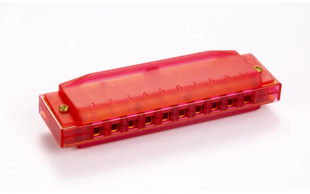 Hohner Translucent Harp Red