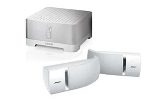 Sonos Connect:AMP + 2 x Bose 161 Blanco