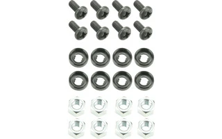 Adam Hall 19" Parts 5924 M8 AH - Kit completo para Montaje de 2 Equipos de 19"