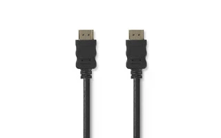 Cable HDMI de Alta Velocidad con Ethernet - Conector HDMI - Conector HDMI - 3,0 m - Negro