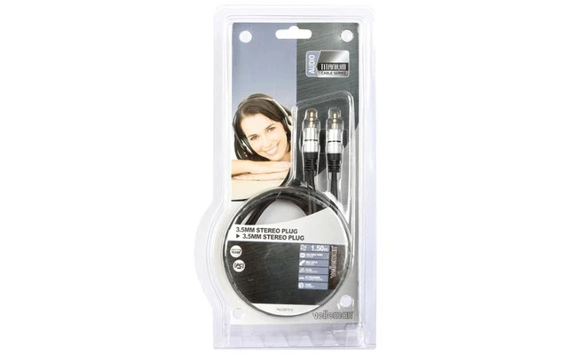 PAC206T015 - jack 3,5 stereo a jack 3,5 stereo - 1.5 metros