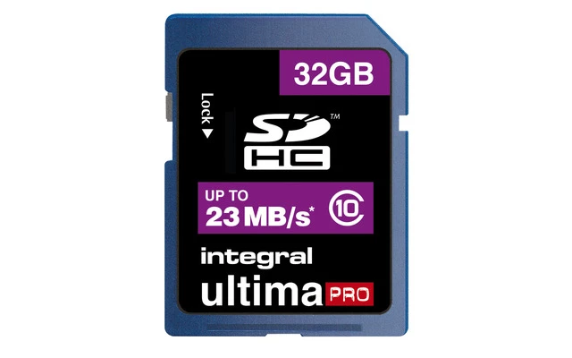 Tarjeta de memoria SDHC de 32GB