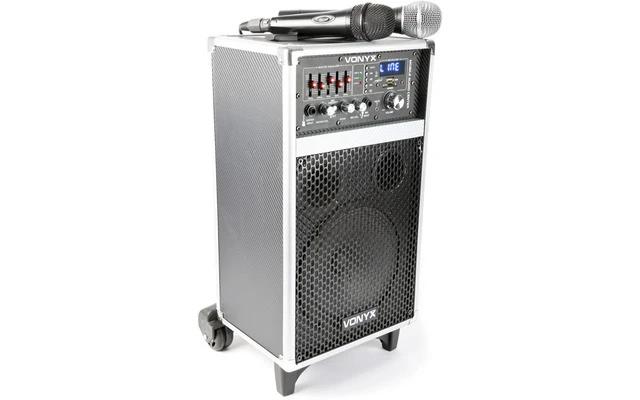 Vonyx ST080 Conjunto Movil Amplificador 8" USB/SD/VHF/BT