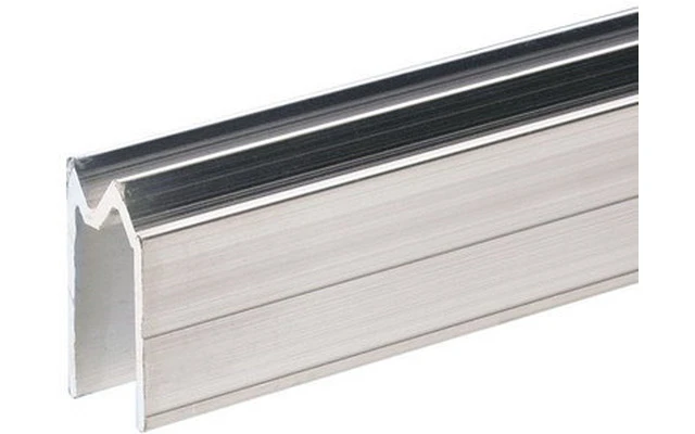 Adam Hall Hardware 6201 - Perfil híbrido de aluminio para Perfil de Tapa 11 mm