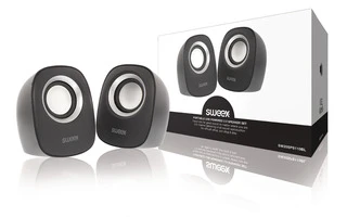 Juego de altavoces 2.0 en azul - Sweex SW20SPS110BL