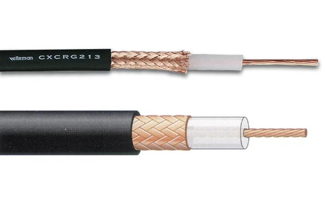 CABLE COAXIAL RG-213 UBX NEGRO