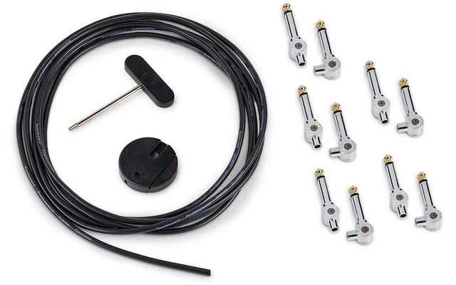 RockBoard Patchworks Solderless Patch Cable Set 300 Cm Chrome