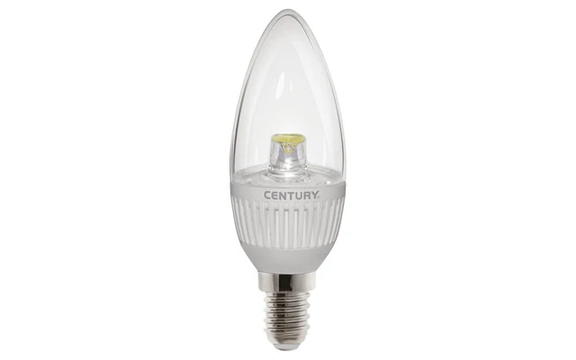 LED Clear de vela de cerámica, 5 W