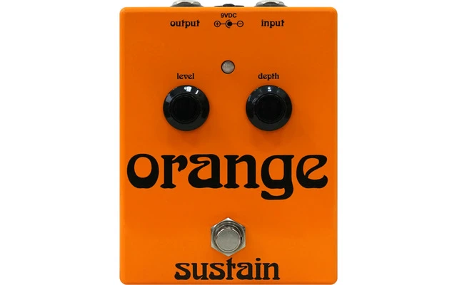 Orange Sustain Pedal