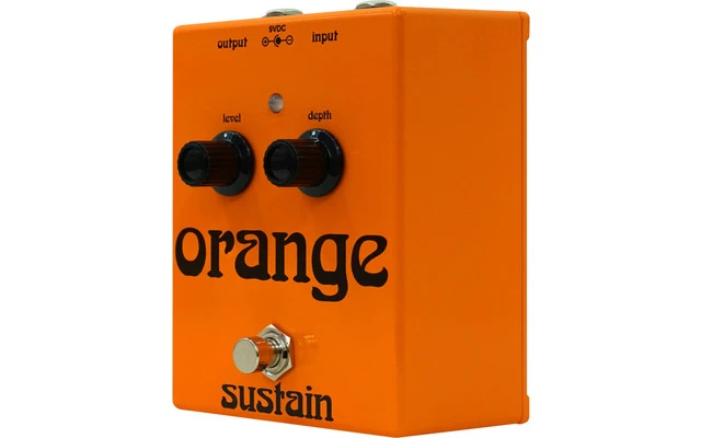 Orange Sustain Pedal