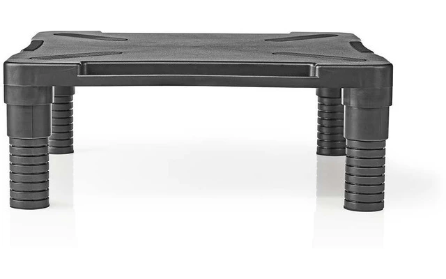 Soporte Ergonómico para Monitor - Ajustable - Negro - Nedis ERGOAMS100BK