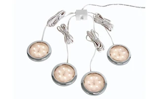 Módulos decorativos con LEDs - color blanco cálido (2700k)