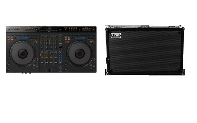 AlphaTheta DDJ-GRV6 con FlightCase UDG y pórtatil