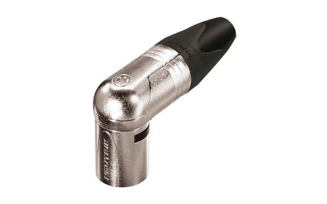 Neutrik NC3MRX Conector aéreo acodado XLR macho
