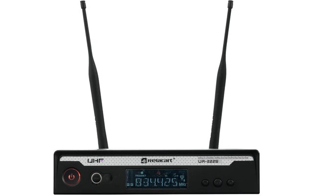 Relacart Set UR-222S Bodypack with HM-600S Headset and Lavalier