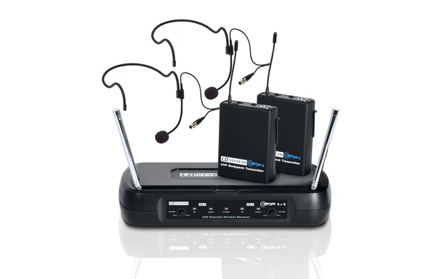 LD Systems ECO 2 - Set inalambrico 2 x petacas & 2 x mics
