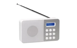 DAB-33BLACK - RADIO DAB+/FM PORTÁTIL - COLOR BLANCO