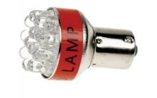 LÁMPARA LED DE COCHE 12V, 12 LEDs AMARILLOS