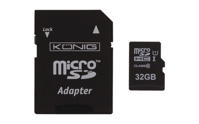 Tarjeta de memoria microSDHC Clase 10 32 GB
