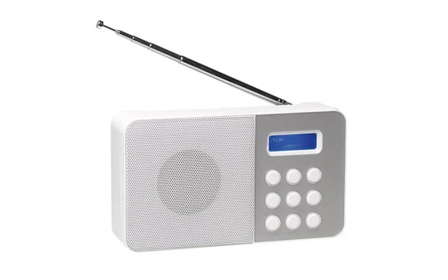 DAB-33BLACK - RADIO DAB+/FM PORTÁTIL - COLOR BLANCO