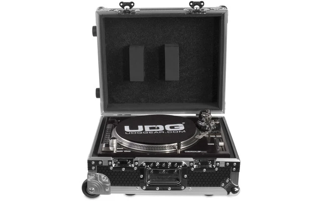 UDG Ultimate Flight Case Multiformat Tunrtable Silver Plus (Trolley con ruedas)