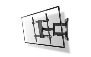 Soporte de Pared para TV con Movimiento Completo - 43"-90" - Hasta 70 kg - 6 Puntos de Giro - Ne