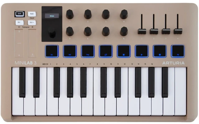 Arturia MiniLab 3 Champagne