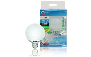 Bombilla globo LED, 18 W, base E27