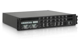 Ram Audio S 6004 - Amplificador de PA 4 x 1440 W 2 Ohmios