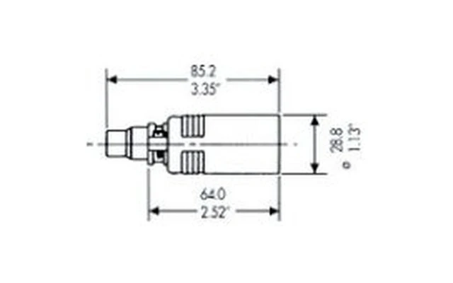 Amphenol AEP 512B - Conector aéreo de Altavoz 5 Pines macho negro