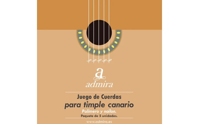 Juego de cuerdas para Timple Soprano Admira