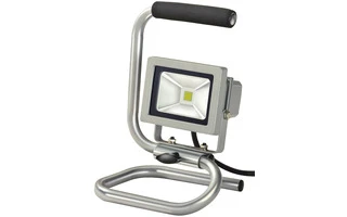 Foco LED COB móvil de 10 W y 2 m con grado de protección IP65 - Brennenstuhl 1171250125