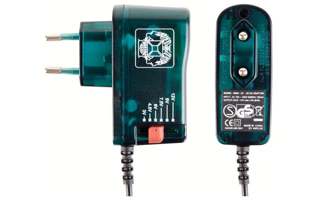 Alimentación compacta conmutada 10W con salida seleccionable de 3 a 12 vDC