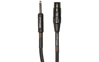 Roland RMCB20HIZ Cable serie Black jack mono a XLR hembra 6 m