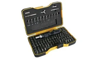 Juego de puntas con  llave de carraca - 101 uds.