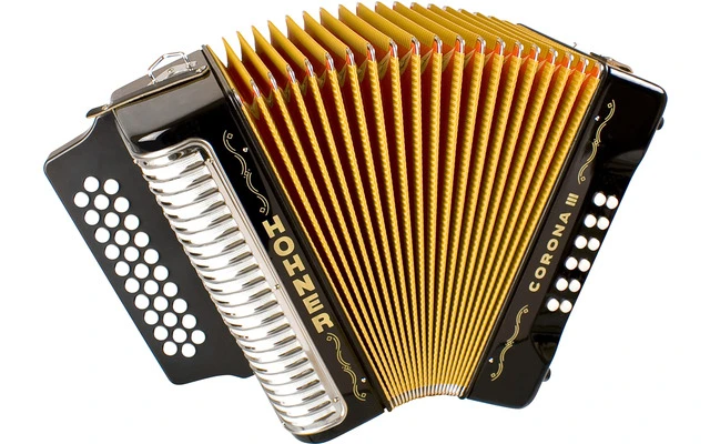 Hohner Corona III GCF rojo