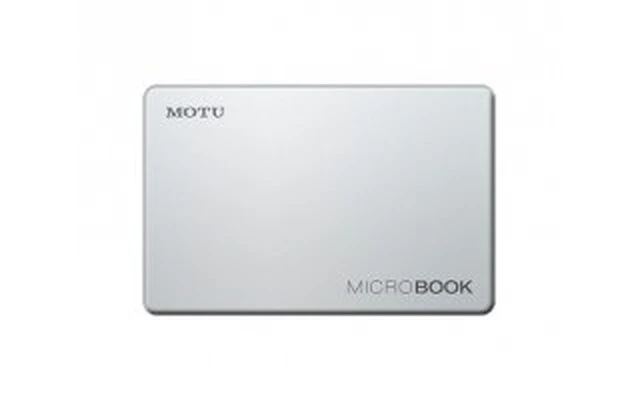MOTU MicroBook