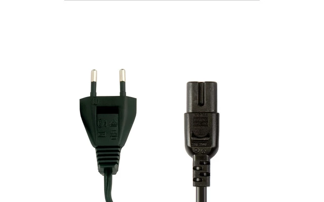 Cable de Alimentación con Conector Tipo Figura 8 2.0 m