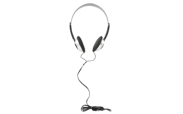 Auriculares neodimio  ligeros con 6 metros de cable y control de volumen