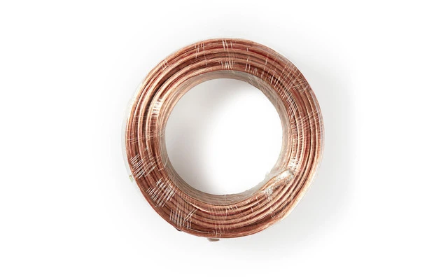 Cable de Altavoz - 2x 2,50 mm2 - 25,0 m - Brida - Transparente - Nedis CAGW2500TR250