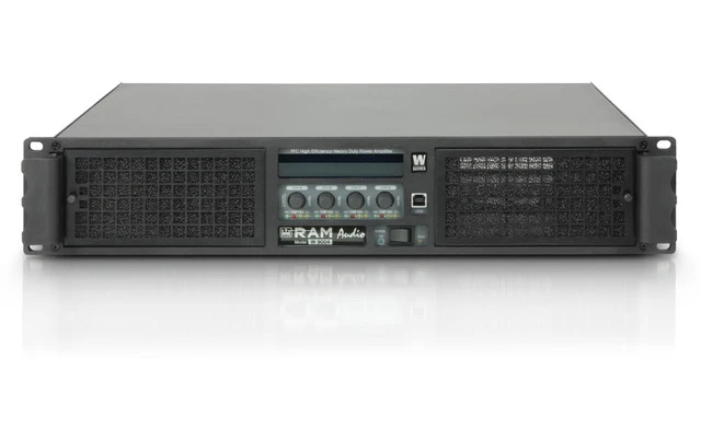 Ram Audio W 9004 - Amplificador de PA 4 x 2260 W 2 Ohmios