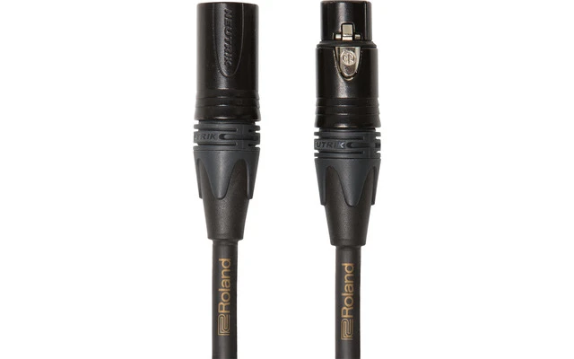 Roland RMCGQ25 - Cable micrófono XLR Macho a XLR Hembra - 7.5 metros