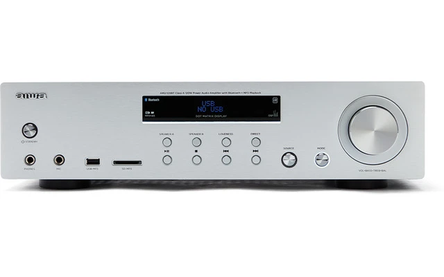 AIWA AMU 120BT Plata