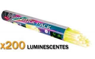 Conjunto de 200 Luminiscentes - Amarillo