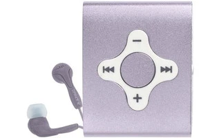 Difrnce MP756 - Reproductor de mp3 con clip color Gris Plata