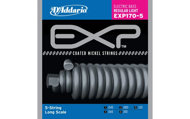DAddario EXP170-5 Regular Light 5-String